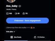 #1 - French slut gets fucked on Snapchat 16/16