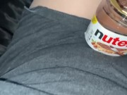 ثديين كبيرين من نوتيلا لفتاة سعودية - مراهقة لطيفة، مهبل ضيق، استرخِ، شاهد التلفاز عارية 3/16