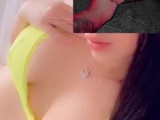 عارضة الأزياء المفضلة لديك على سناب شات - جرّبها على هول - ملابس داخلية - مراهقة سعودية عاهرة 7/16