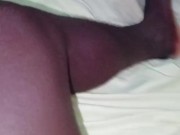 Thick black Dick FILLS MY HANDS WITH CUM 14/16