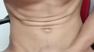 Straight solo male muscle handsome