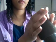 Imagine you're the mic (rubbing yourself for a good morning) 1/16