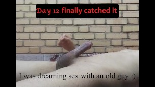 Real Wet Dream finally caught on after 12 days filming. ارضا شدن در خواب