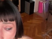 Bitch rides cock, loves it, and gets cum on her ass 6/16