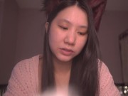 Cute Asian Girl Kitty Cat Cosplay ASMR - read with me onii-chan! - Ezra 9-10 11/16