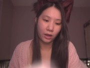 Cute Asian Girl Kitty Cat Cosplay ASMR - read with me onii-chan! - Ezra 9-10 13/16