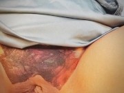 I'm alone touching and playing my Wet pussy 2/16