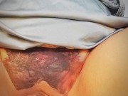 I'm alone touching and playing my Wet pussy 3/16