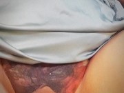 I'm alone touching and playing my Wet pussy 7/16