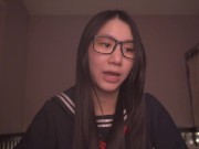 Unfaithful Adulterous Sluts - Nerdy Japanese Schoolgirl Study Session ASMR 11/16