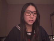 Unfaithful Adulterous Sluts - Nerdy Japanese Schoolgirl Study Session ASMR 14/16