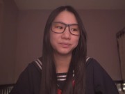 Unfaithful Adulterous Sluts - Nerdy Japanese Schoolgirl Study Session ASMR 15/16
