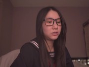 Unfaithful Adulterous Sluts - Nerdy Japanese Schoolgirl Study Session ASMR 16/16