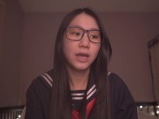 Unfaithful Adulterous Sluts - Nerdy Japanese Schoolgirl Study Session ASMR 3/16