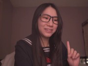 Unfaithful Adulterous Sluts - Nerdy Japanese Schoolgirl Study Session ASMR 8/16