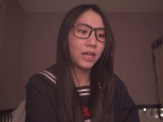 Unfaithful Adulterous Sluts - Nerdy Japanese Schoolgirl Study Session ASMR 9/16