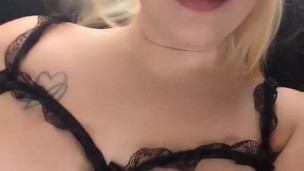 PAWG MILF CUM in my car with me