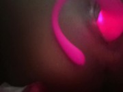 Tocándome, que rico sentir todo en mi anito 10/16