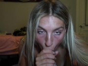 18 Year Old College Sluts Argue While Fucking and Sucking a Frat Boy! 16/16