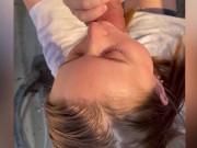 Spontaneous And Sensual Blowjob at the Park 9/16