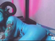 Insanely Horny Blue Nymph Loses Control — Moaning & Cumming Nonstop💙 2/16