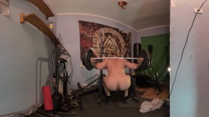 From the Beach to Naked Squats Facesit POV and edging on the couch (FULL) 180VR 8K Version Available