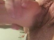 A fleshlight blowjob for daddy