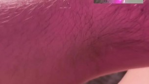 POV Double Camera Slowly Jerking Big Cock With Lube And Spit Thick Cumshot