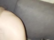 Milf gets covered in cum from pumped dick - Sloppy blowjob 7/16