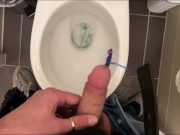 Peeing and shaking cock after it 5/16