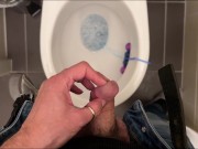 Peeing and shaking cock after it 7/16