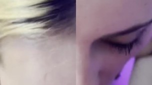 squirt and huge cumshot on the face