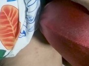 cuckold husband eating wife´s big and meaty pussy 11/16