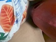 cuckold husband eating wife´s big and meaty pussy 5/16