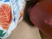 cuckold husband eating wife´s big and meaty pussy 6/16