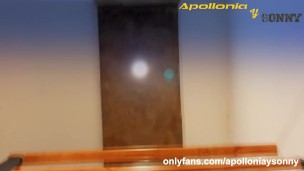 POV: entreno dorsales y ella me recompensan con ese gran culo