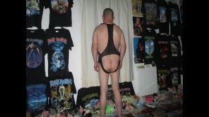 My body with sexy sets for men and one testicle