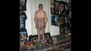 My body with complete sets for woman and one testicle
