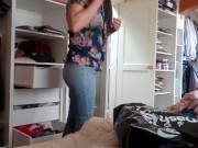 The maid's stepson gives me a big cumshot in my ass, I love his big cock - Screenshot 5 of 16 - Blonde Milf