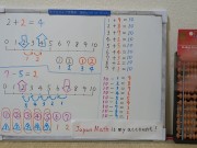 2+2=4 and 7-5=2 Abacus [JapanMath](Titsjob) 2/16