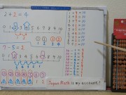 2+2=4 and 7-5=2 Abacus [JapanMath](Titsjob)