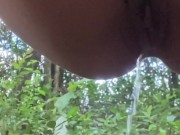 Lagoon Sounds Make Jungle Slut Release Long Wet Piss While Moaning Softly 9/16