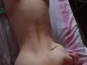 Girl sits on a dick 10/16