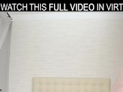 Solo girl with small tits,Isabella Both masturbates in VR 13/16