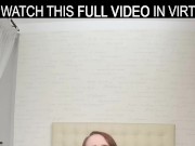 Solo girl with small tits,Isabella Both masturbates in VR 5/16