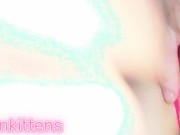 Stretching her tight ass with 4 fingers 7/16