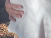 Naked Slut Waits In The Forest Begging To Get Fucked Hard Against A Pine Tree 8/16