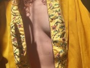 Naked Hippie Slut Teases Herself In The Sunlight With Her Pussy Dripping Wet 3/16