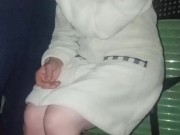 Lo prendo in bocca fuori al balcone e vengo innaffiata come un fiore 5/16