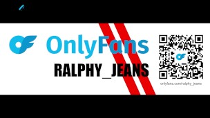 Super horny in my Levi's Jeans and wanking hard with loud moan
